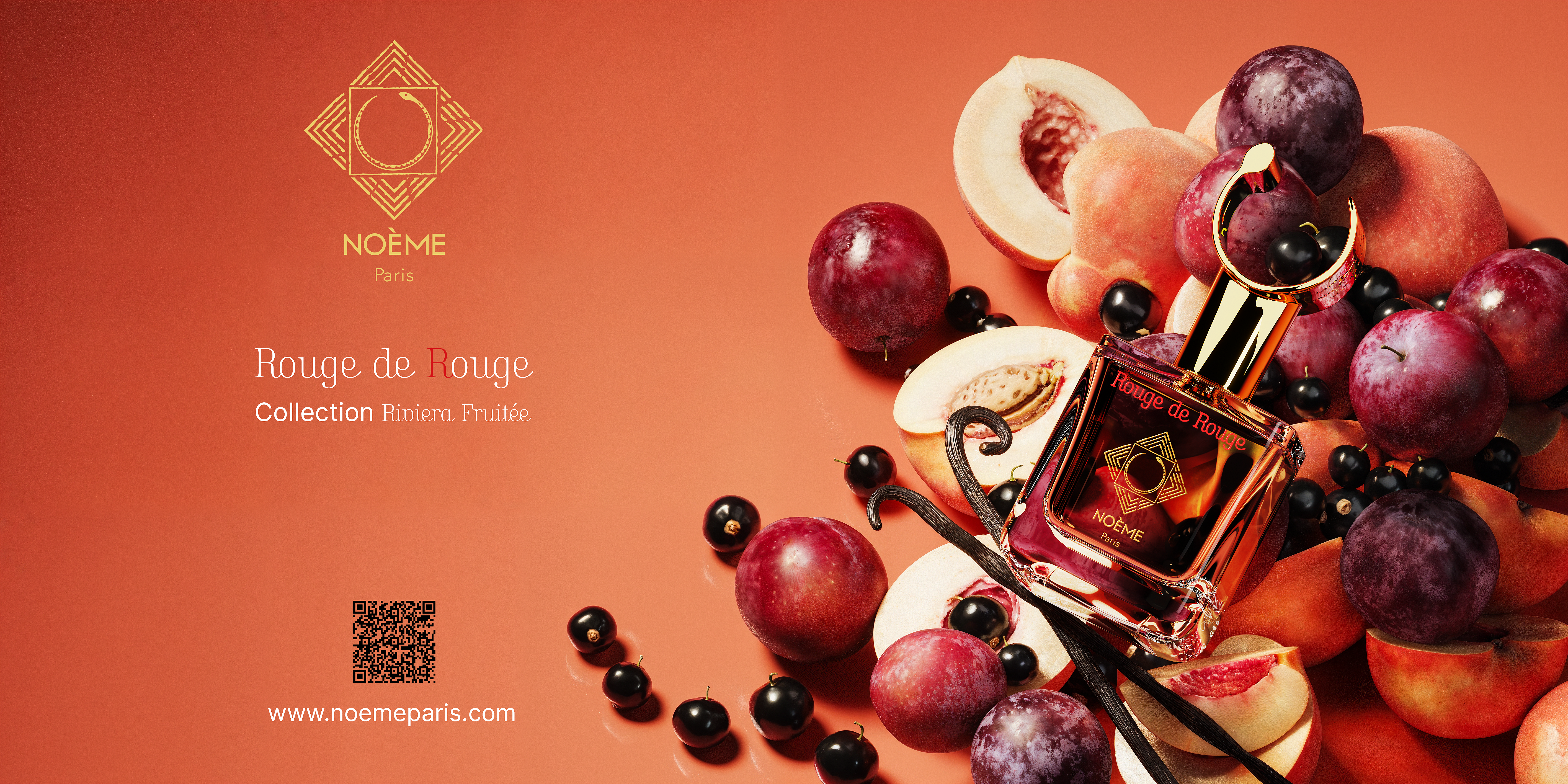 Rouge de Rouge Pivoted Extra Wide Long Shot On Notes