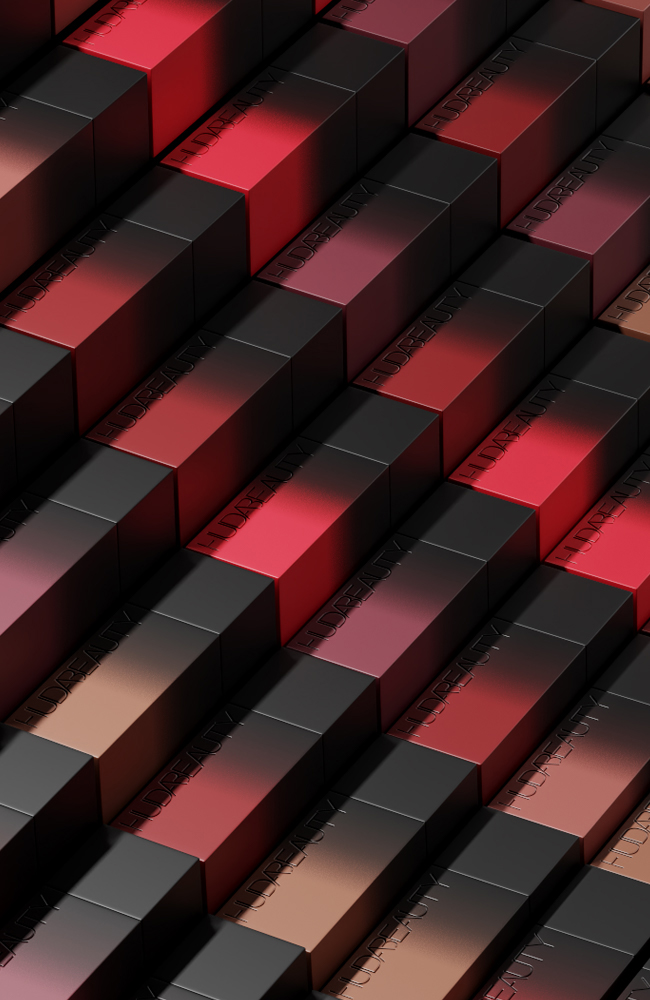 Huda Lipstick Many Boxes Vertical