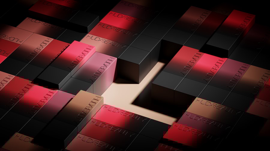 Huda Many Boxes Two Missing Full Shot