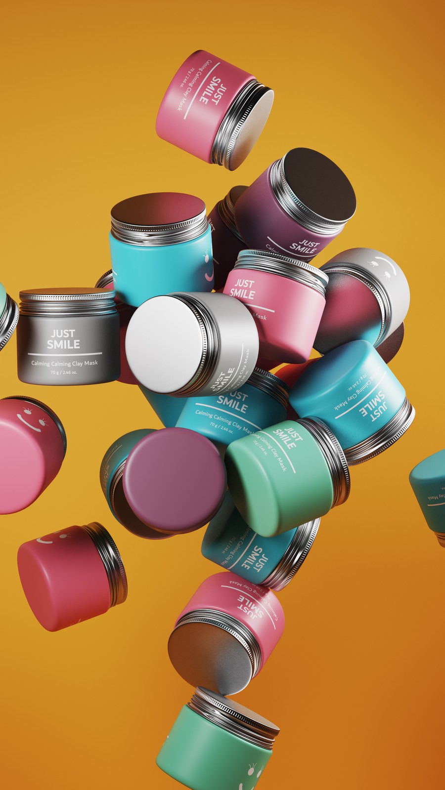 Stacked Jars Spreaded